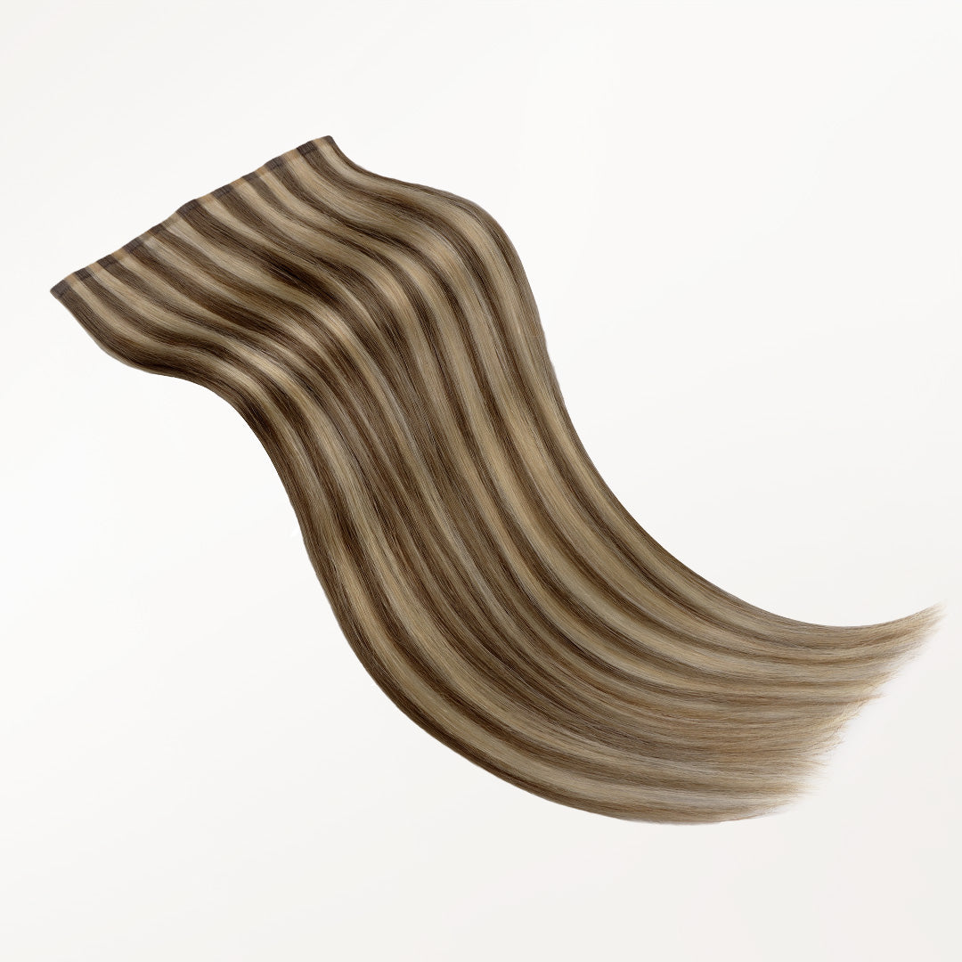Seamless Clip-In Human Hair Extensions with Remy Hair - Image 5