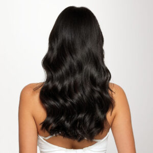 Alternative view of Clip-In Human Hair Extensions with Remy Hair