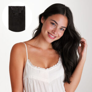 Clip-In Human Hair Extensions with Remy Hair