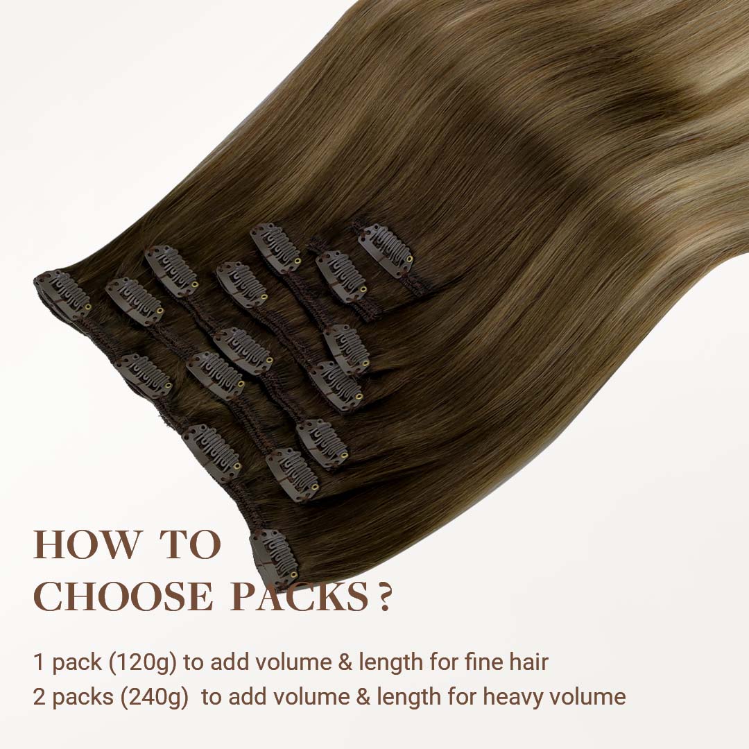 Clip-In Human Hair Extensions with Remy Hair - Image 5
