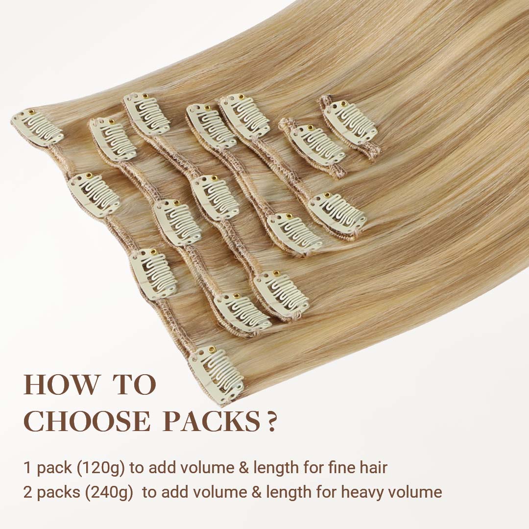 Clip-In Human Hair Extensions with Remy Hair - Image 5