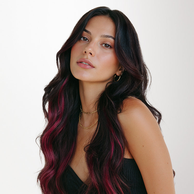 Tape-In Human Hair Extensions with Adhesive Wefts - Image 3