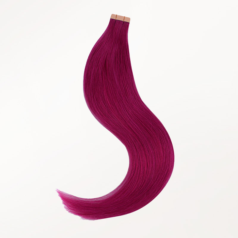 Tape-In Human Hair Extensions with Adhesive Wefts - Image 5