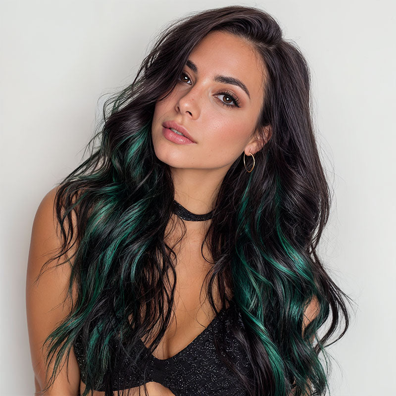 Tape-In Human Hair Extensions with Adhesive Wefts - Image 4