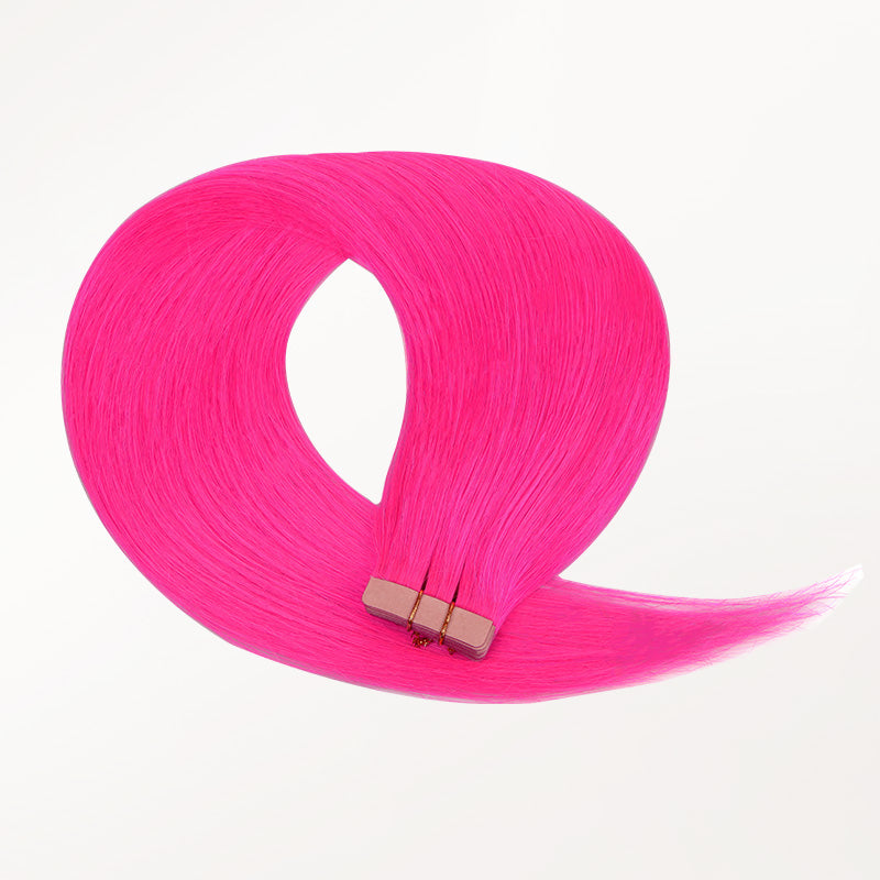 Tape-In Human Hair Extensions with Adhesive Wefts - Image 6