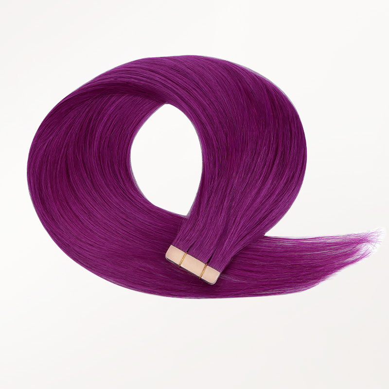 Tape-In Human Hair Extensions with Adhesive Wefts - Image 5