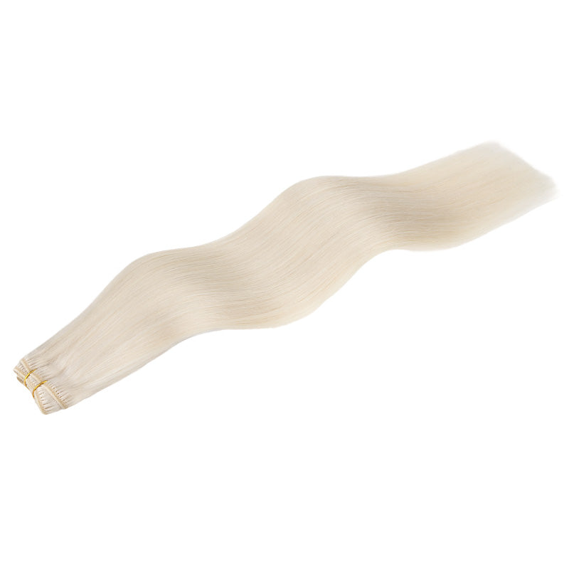 Sew-In Human Hair Weft Extensions with Remy Hair - Image 2