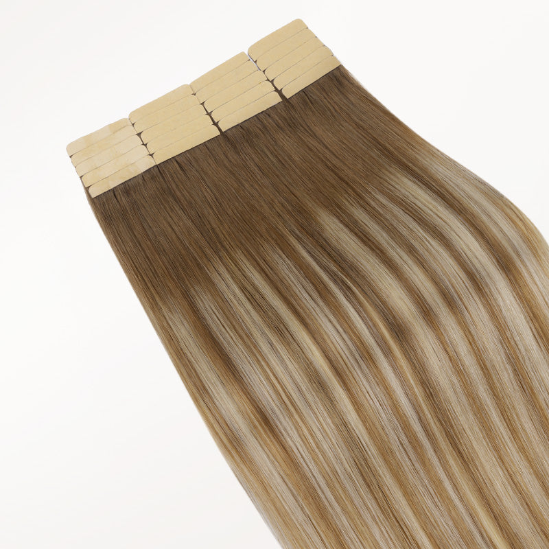Tape-In Human Hair Extensions with Remy Hair - Image 6
