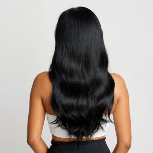 Alternative view of Tape-In Human Hair Extensions with Remy Hair