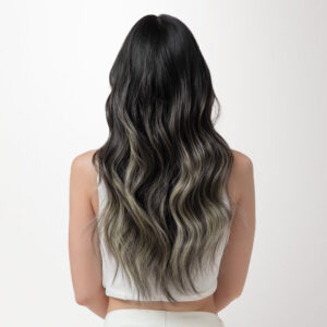 Alternative view of Tape-In Human Hair Extensions with Remy Hair