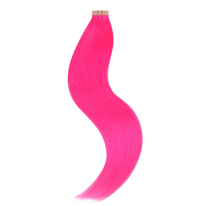 Tape-In Human Hair Extensions with Adhesive Wefts - Image 5