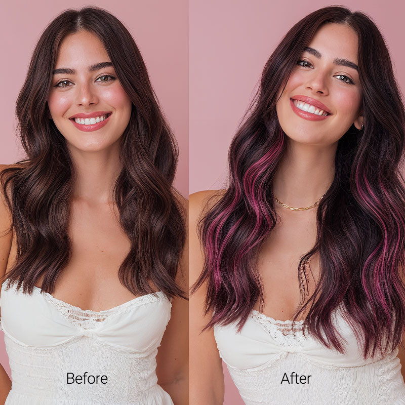 Tape-In Human Hair Extensions with Adhesive Wefts - Image 3