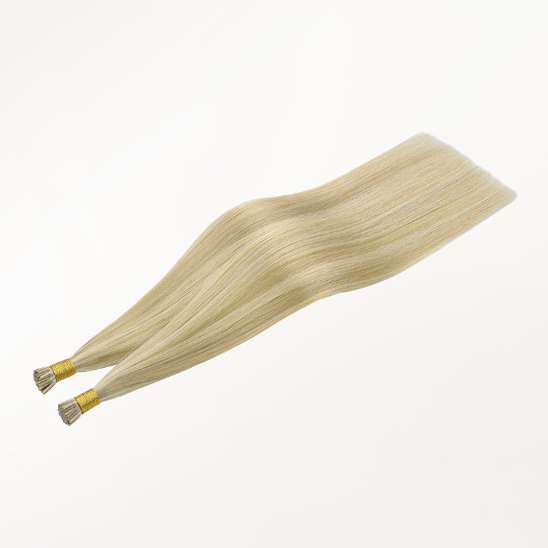 I-Tip Human Hair Extensions with Remy Hair and Keratin Tips - Image 6