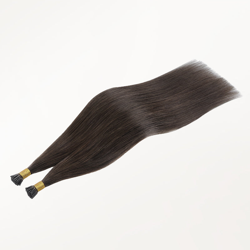 I-Tip Human Hair Extensions with Remy Hair and Keratin Tips - Image 6