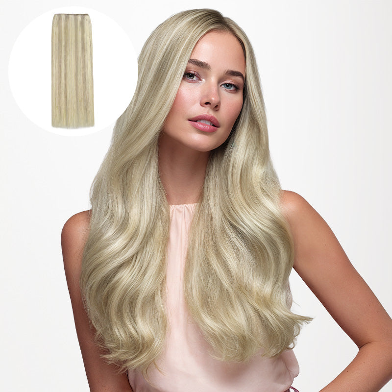 Sew-In Human Hair Weft Extensions with Remy Hair