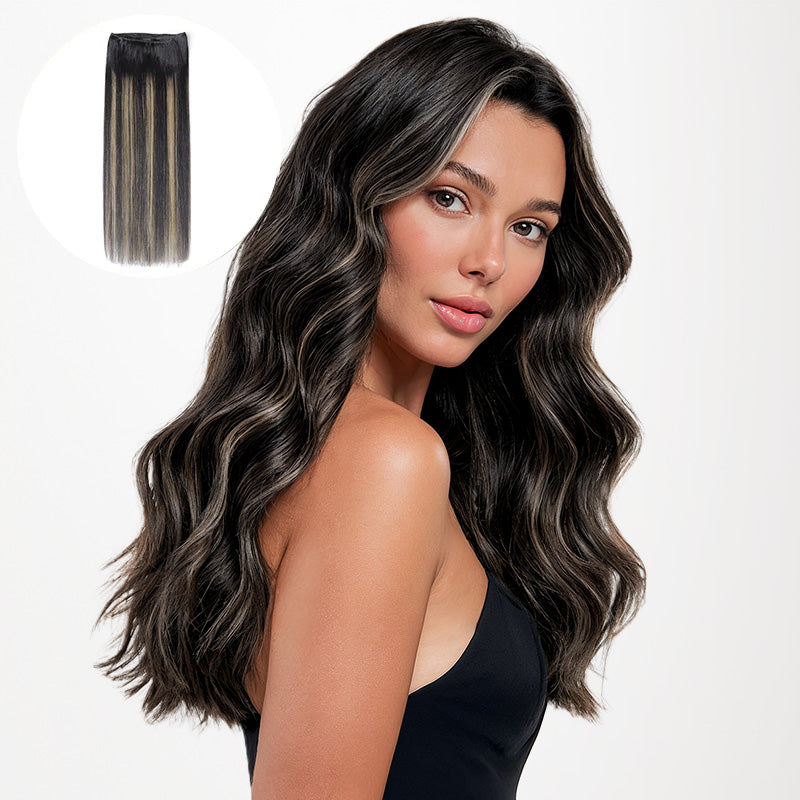 Sew-In Human Hair Weft Extensions with Remy Hair