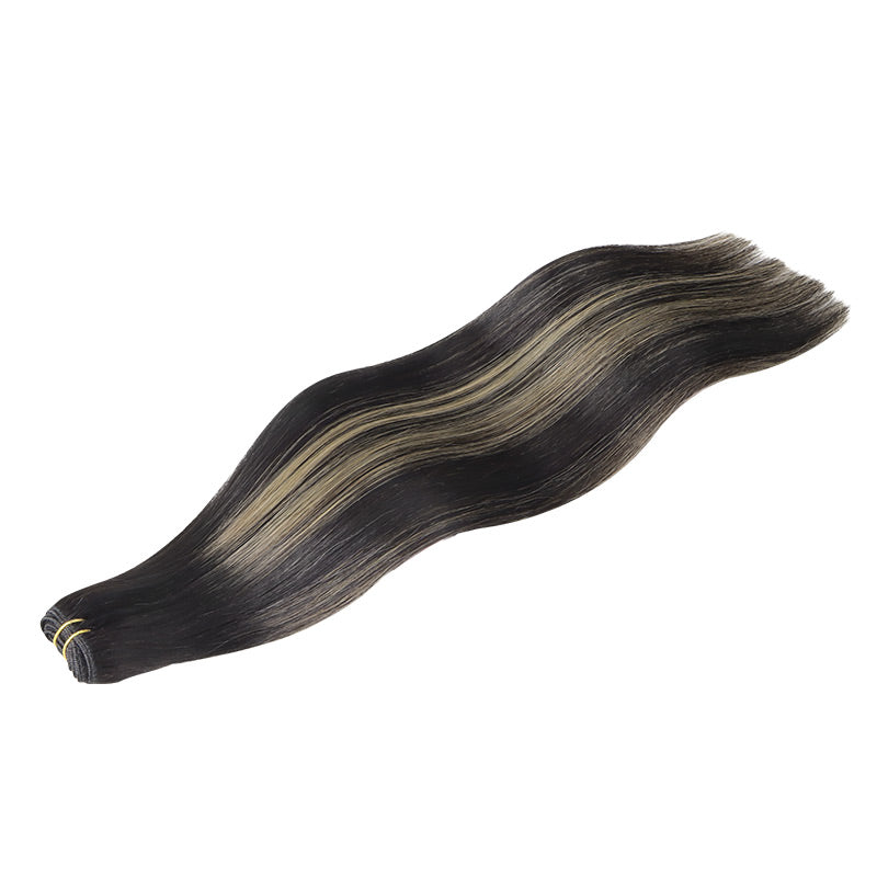Sew-In Human Hair Weft Extensions with Remy Hair - Image 3